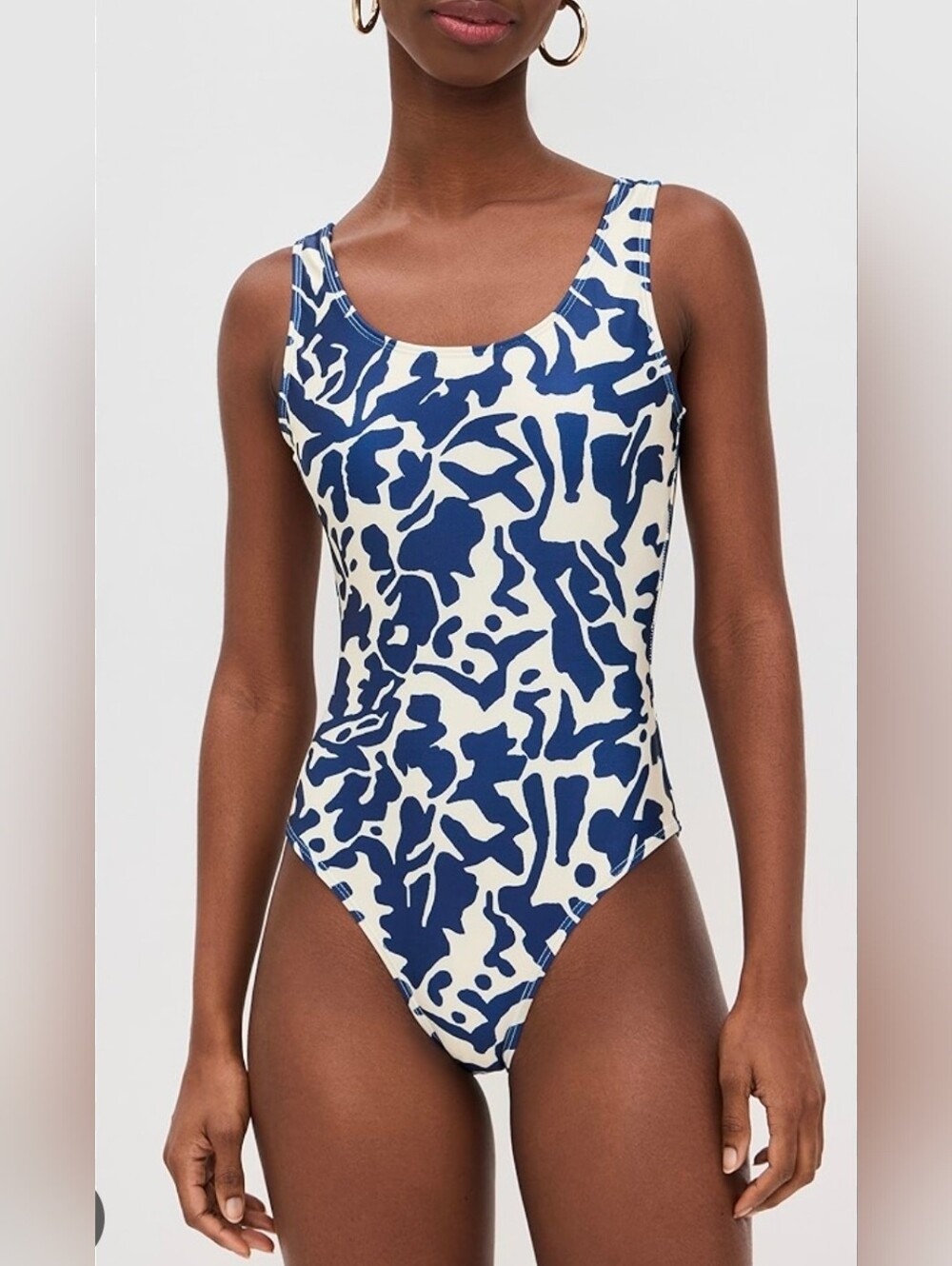 DiarraBlu Leila Swimsuit Size S Cheeky Geometric Print Summer Beach Resortwear